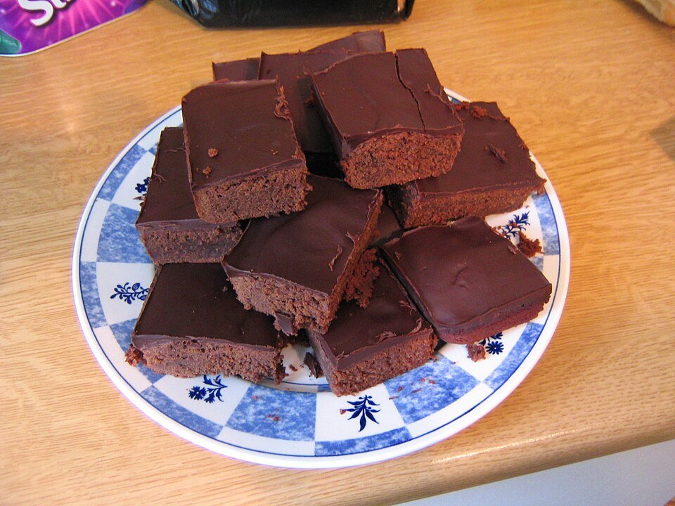 Chocolate brownies — illustrative reference photograph
